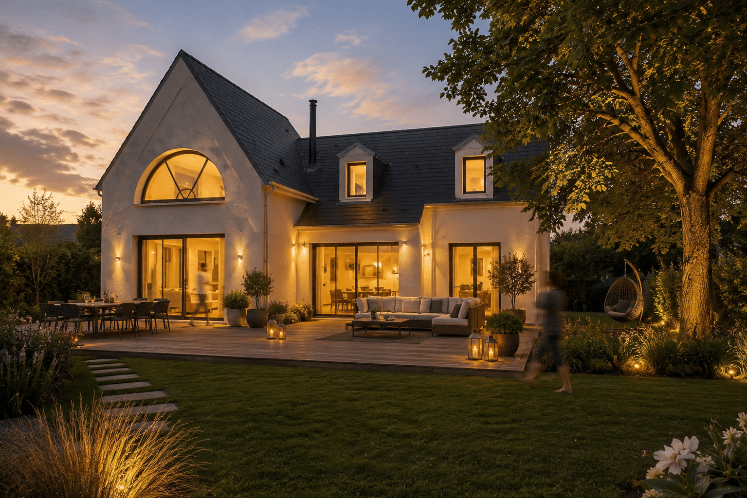 Illustration d'un plan architectural sur mesure