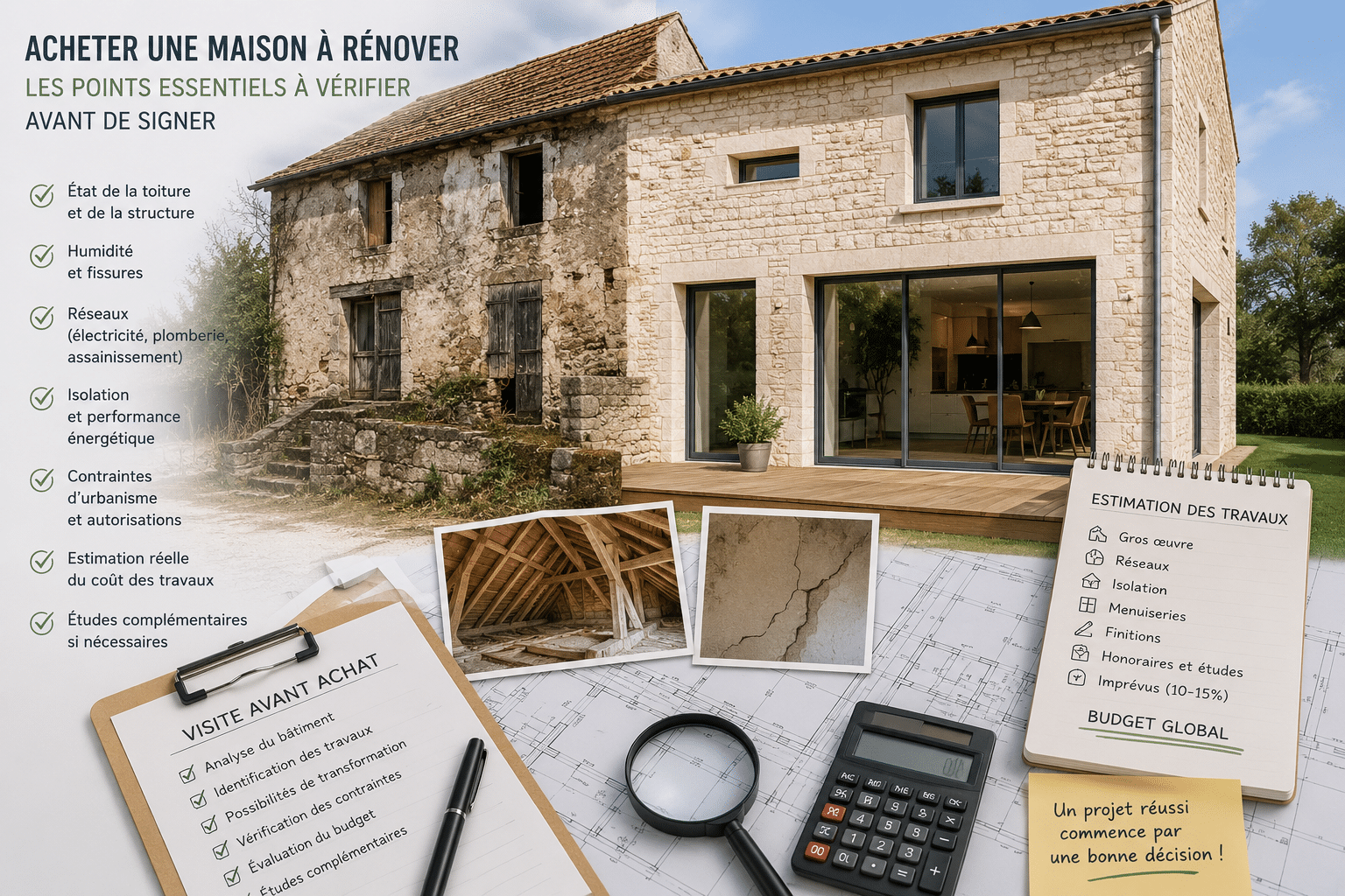 ACHETER UN MAISON A RENOVER COMMENT EVITER LES MAUVAISE SURPRISE