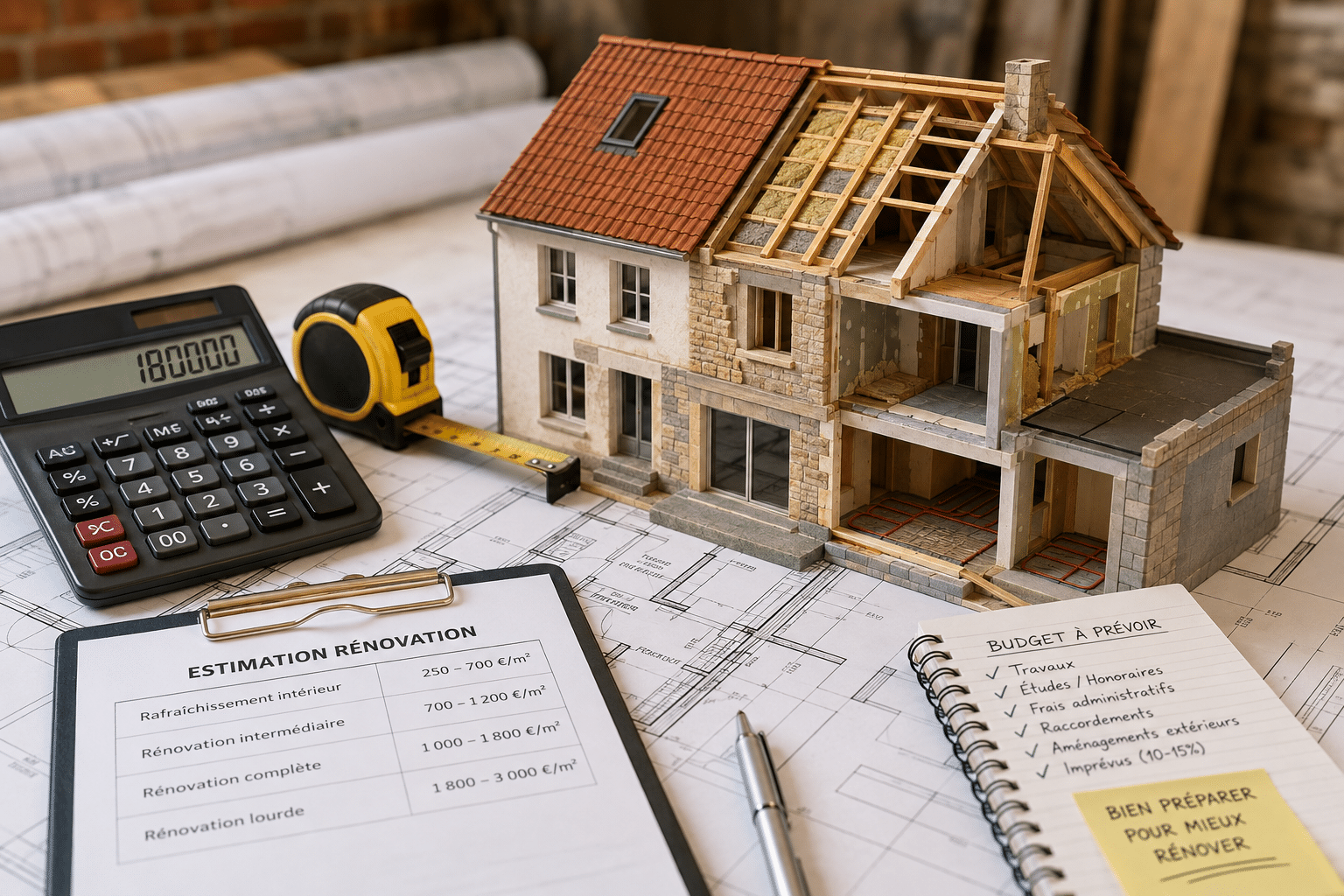 COMBIEN COUTE UNE RENOVATION