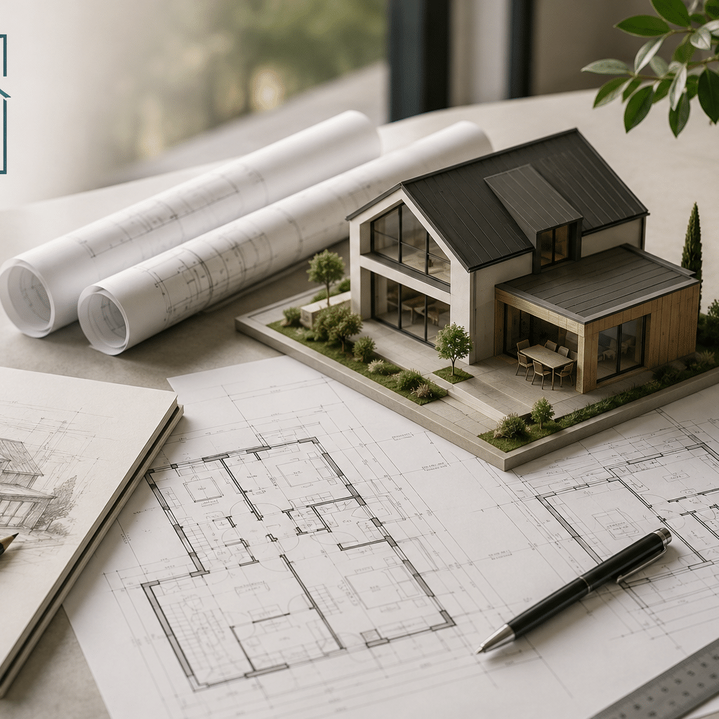Conception de plans architecturaux sur mesure